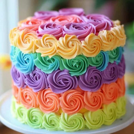 Rainbow cake